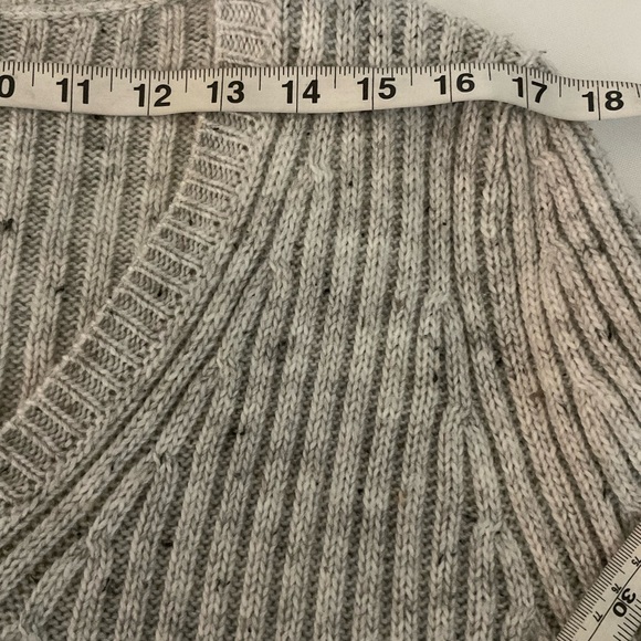 Zara Cream Knit Sweater - Picture 7 of 9